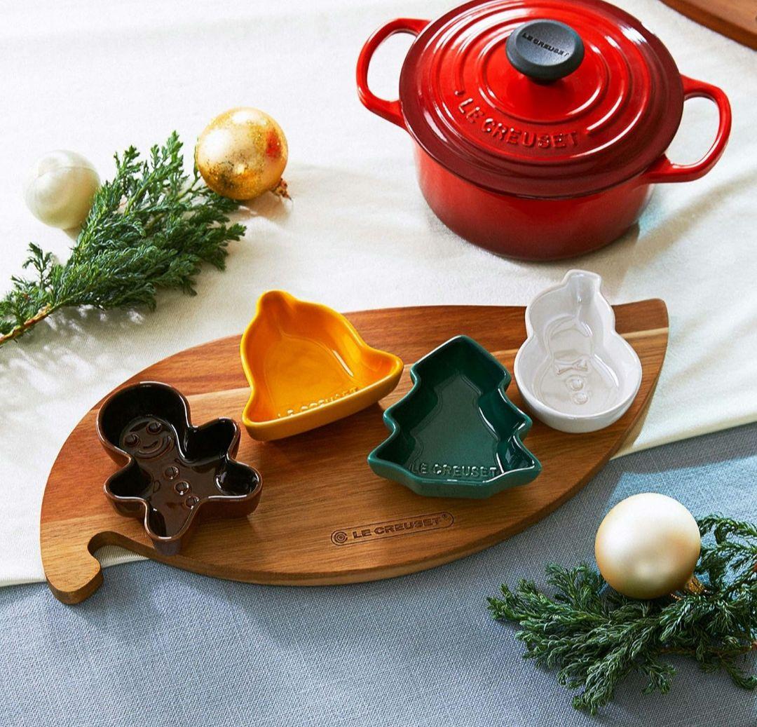 ルクルーゼ ミニホリデーディッシュ クリスマス 小皿 ボウル プレート