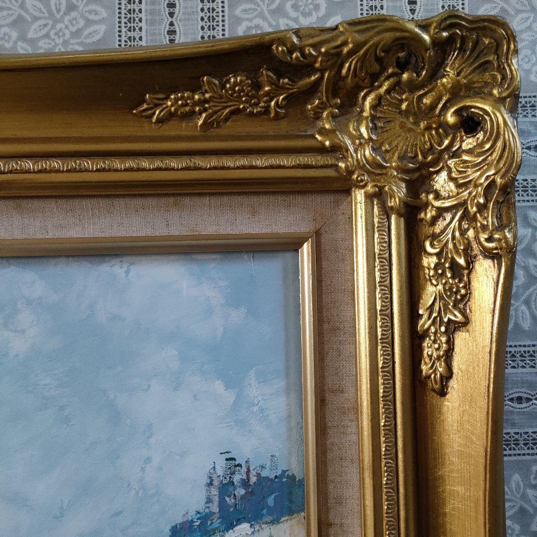 石川啓司（應美会会員）　油彩画　F6号『パリ風景』