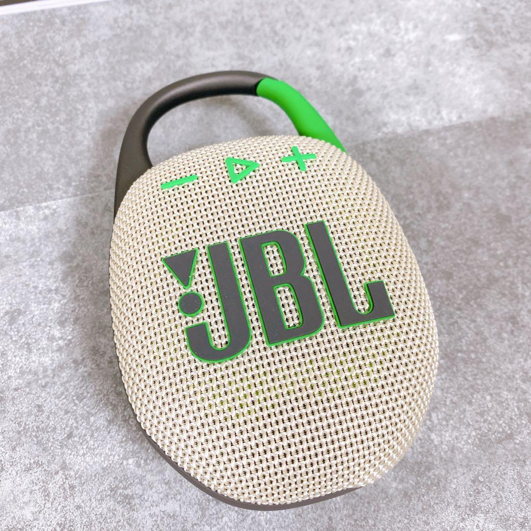 【美品】JBL CLIP 5 ワイヤレススピーカー ウィンブルドングリーン