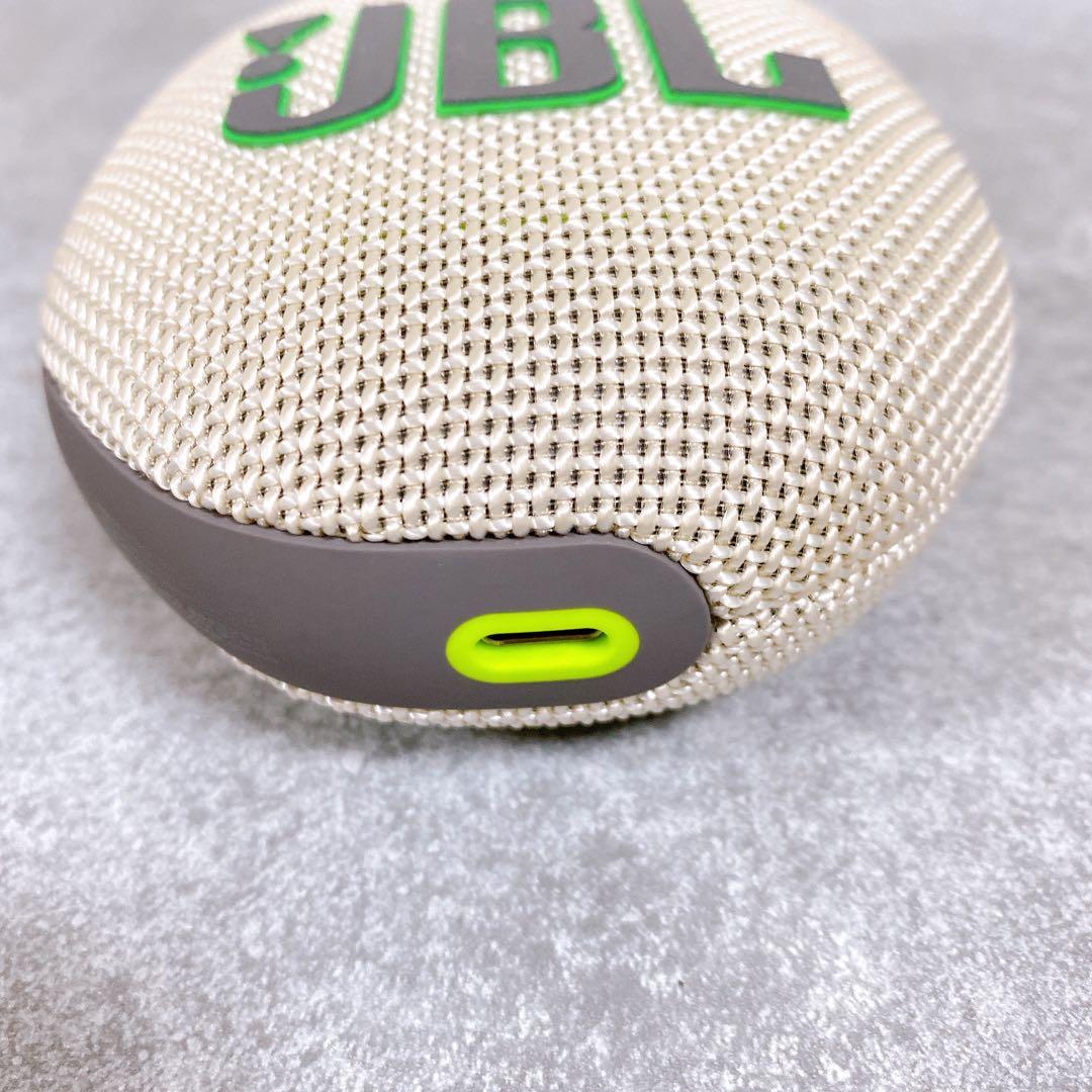 【美品】JBL CLIP 5 ワイヤレススピーカー ウィンブルドングリーン