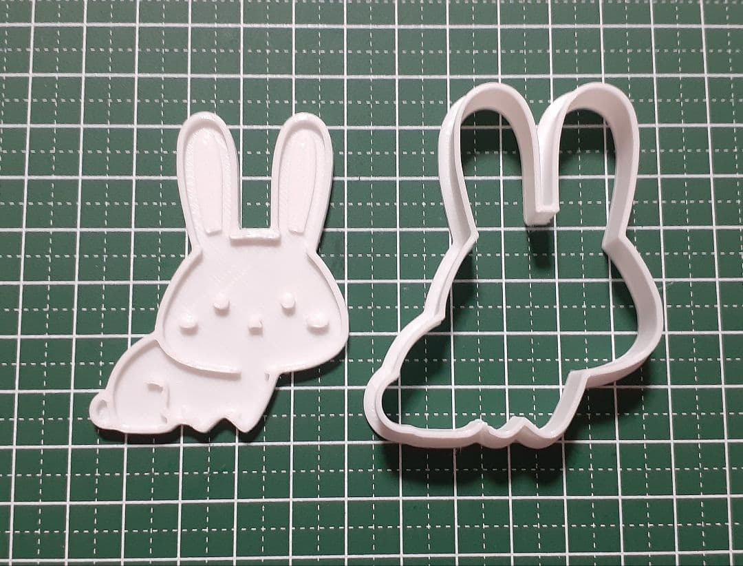 クッキー型　うさぎチョイス　9種類から選んでください