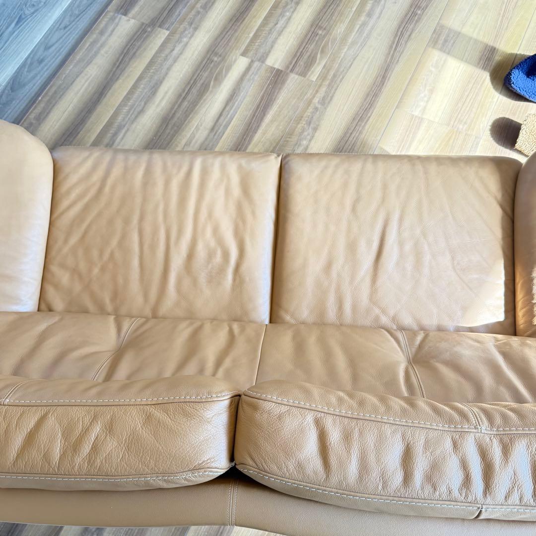 東京23区配送無料　カリモクソファー　ZT73　2.5人掛け