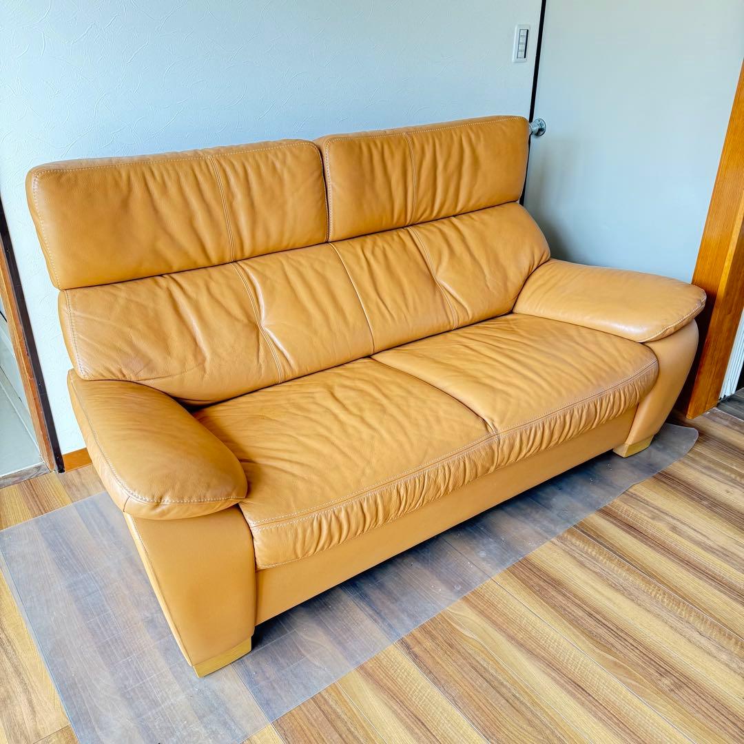 東京23区配送無料　カリモクソファー　ZT73　2.5人掛け