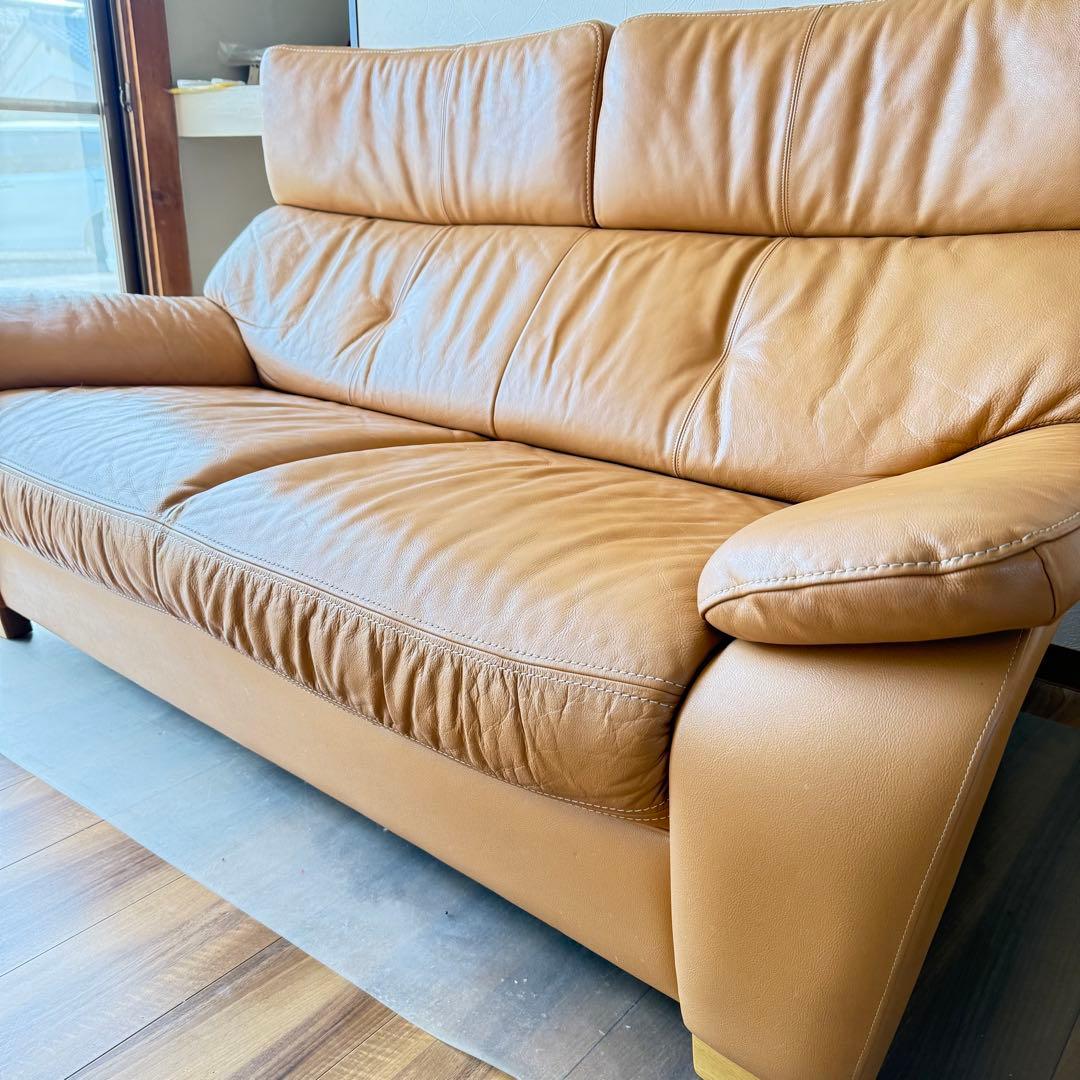 東京23区配送無料　カリモクソファー　ZT73　2.5人掛け