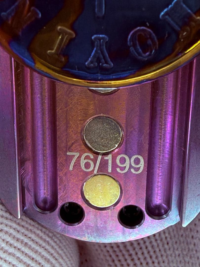 地上最強限定199/71ZD Scepter フィジェット特材チタンマーブル合金