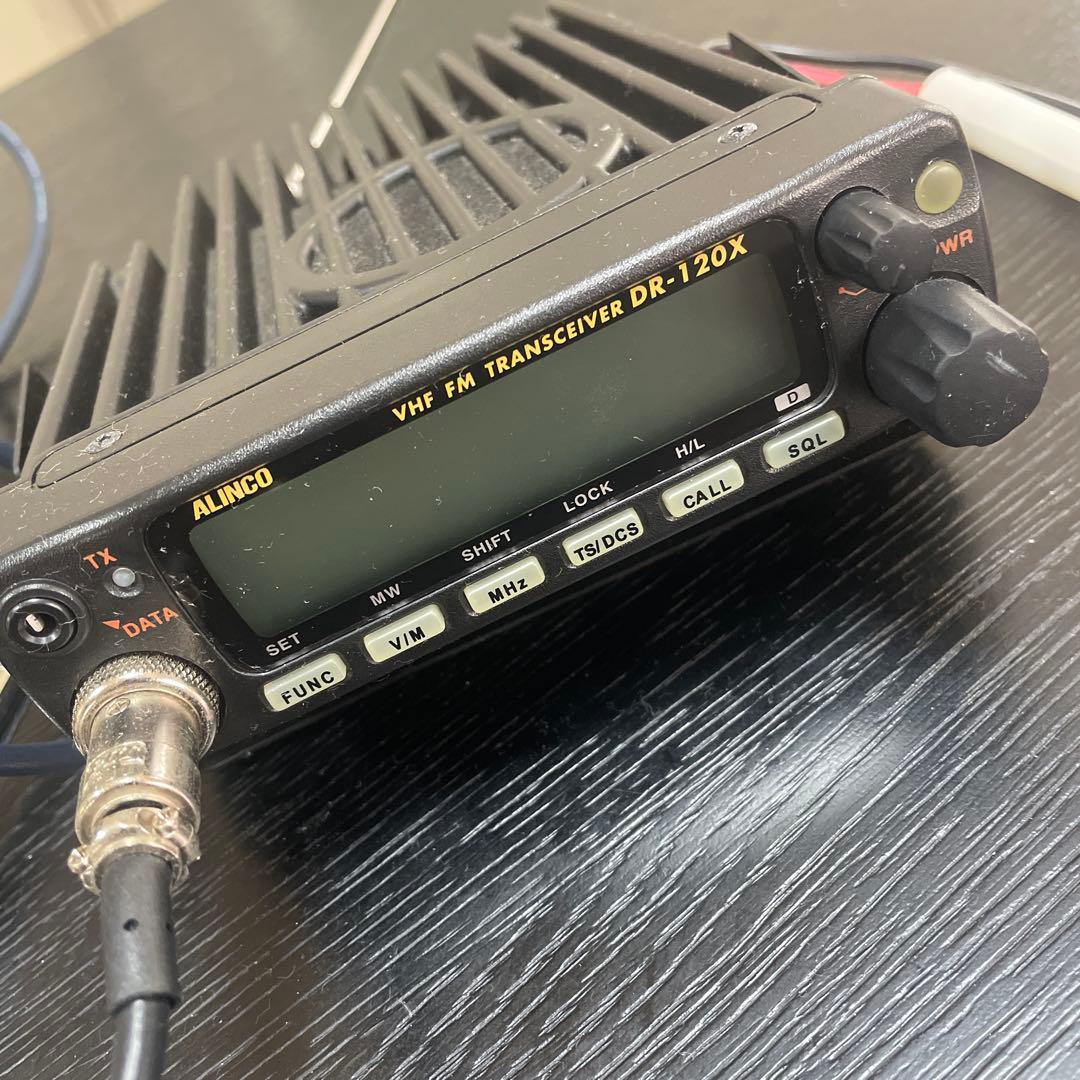 美品！ALINCO DR-120DXアンテナ他全て一式