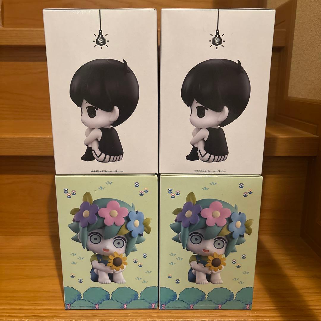 OMORI おすわりフィギュア-オモリ、バジル- 4個セット