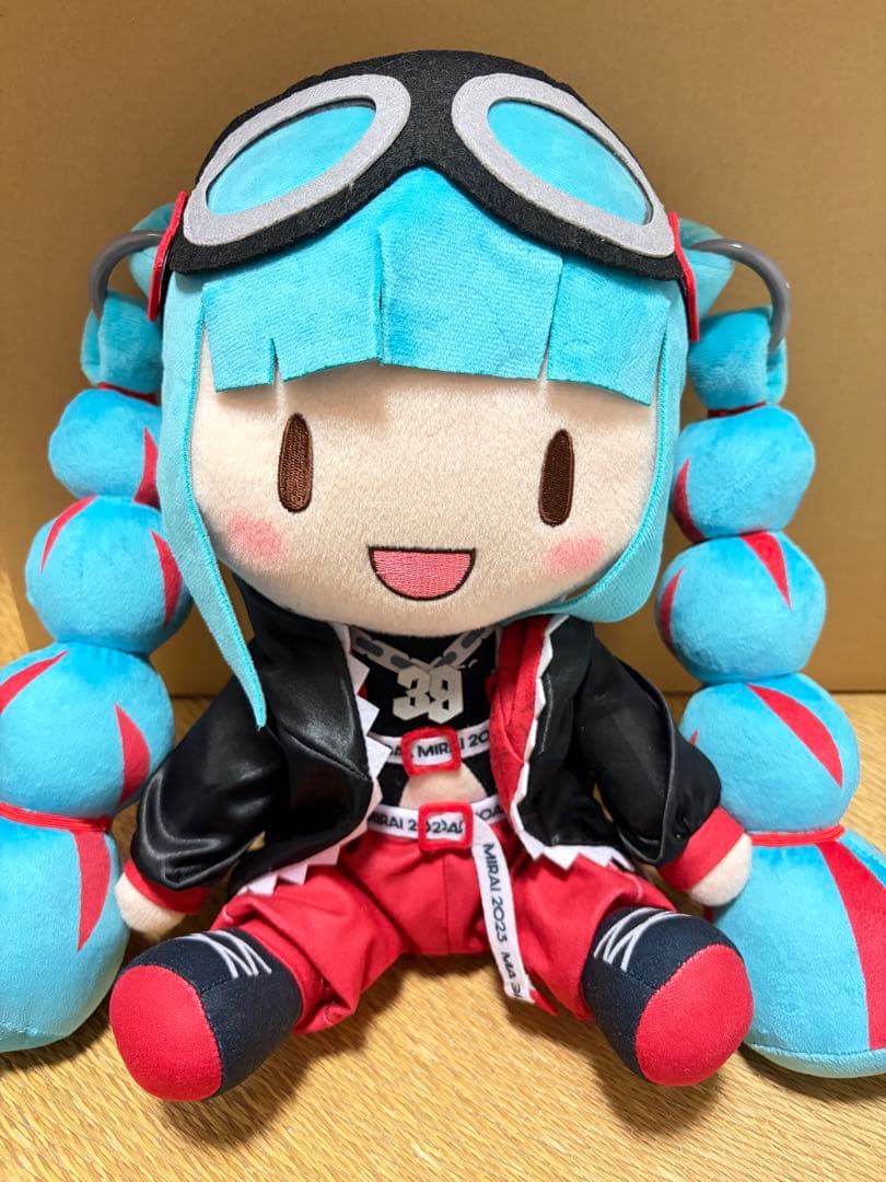 宮*。様 初音ミク マジカルミライ 2023 ふわぷち ぬいぐるみ L ヒーロー