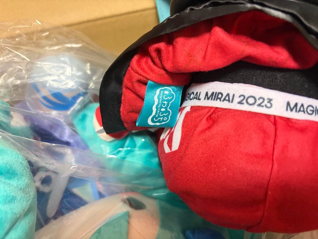 宮*。様 初音ミク マジカルミライ 2023 ふわぷち ぬいぐるみ L ヒーロー