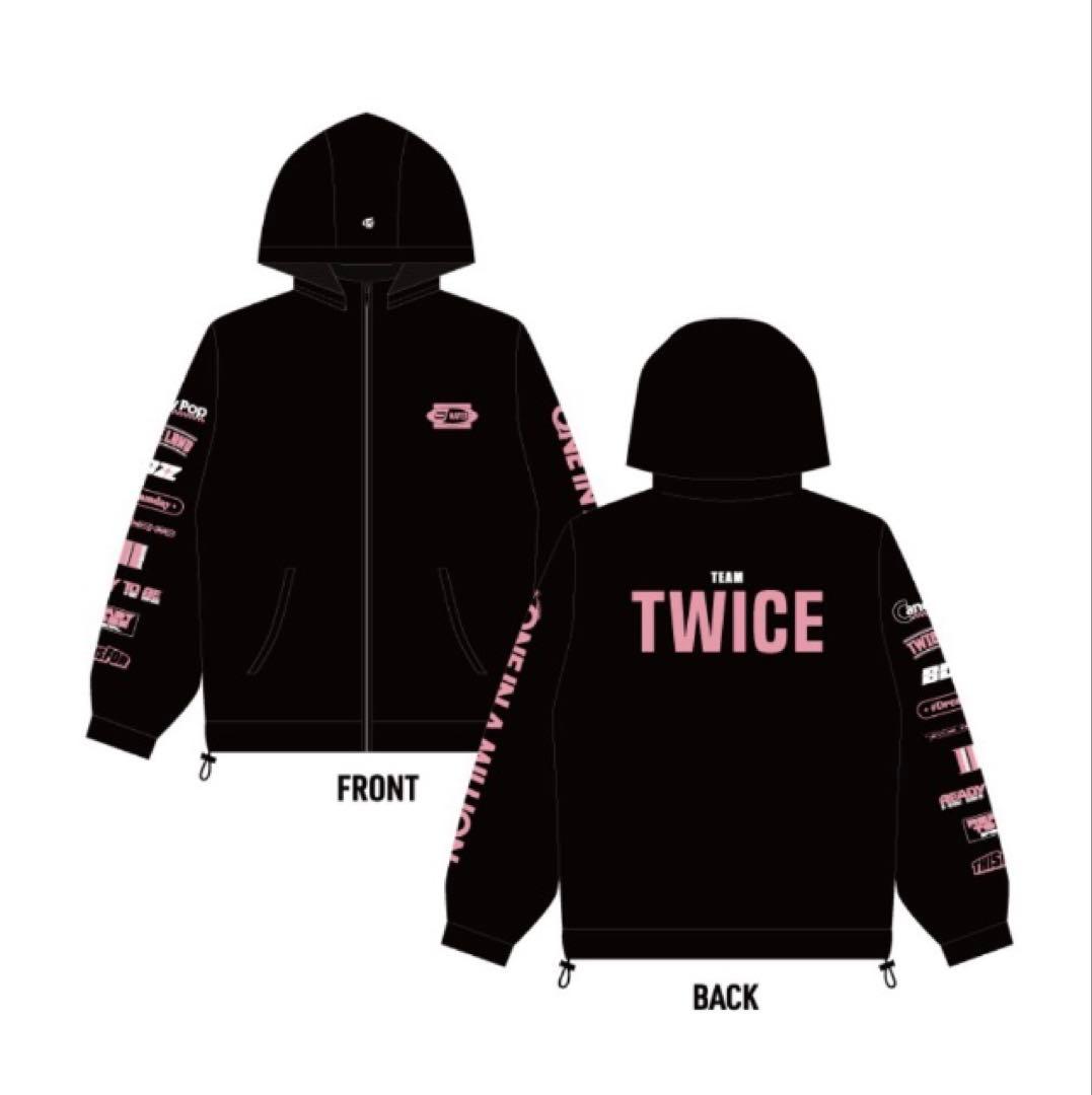 TWICE ＭＯＭＯ『THIS IS FOR 』 ウィンドブレーカーＭサイズ