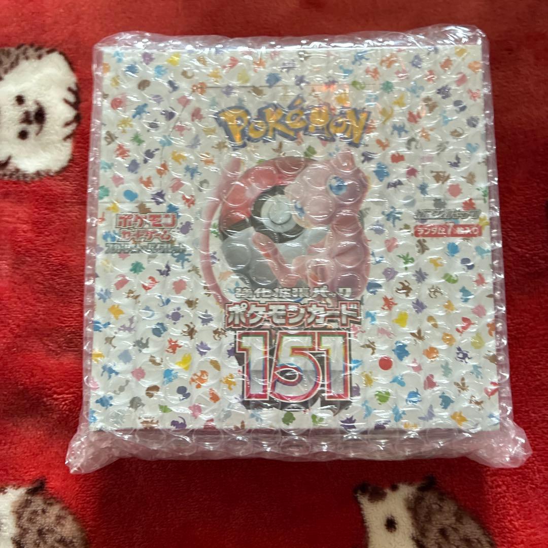 ポケモンカード151 BOXシュリンク付き