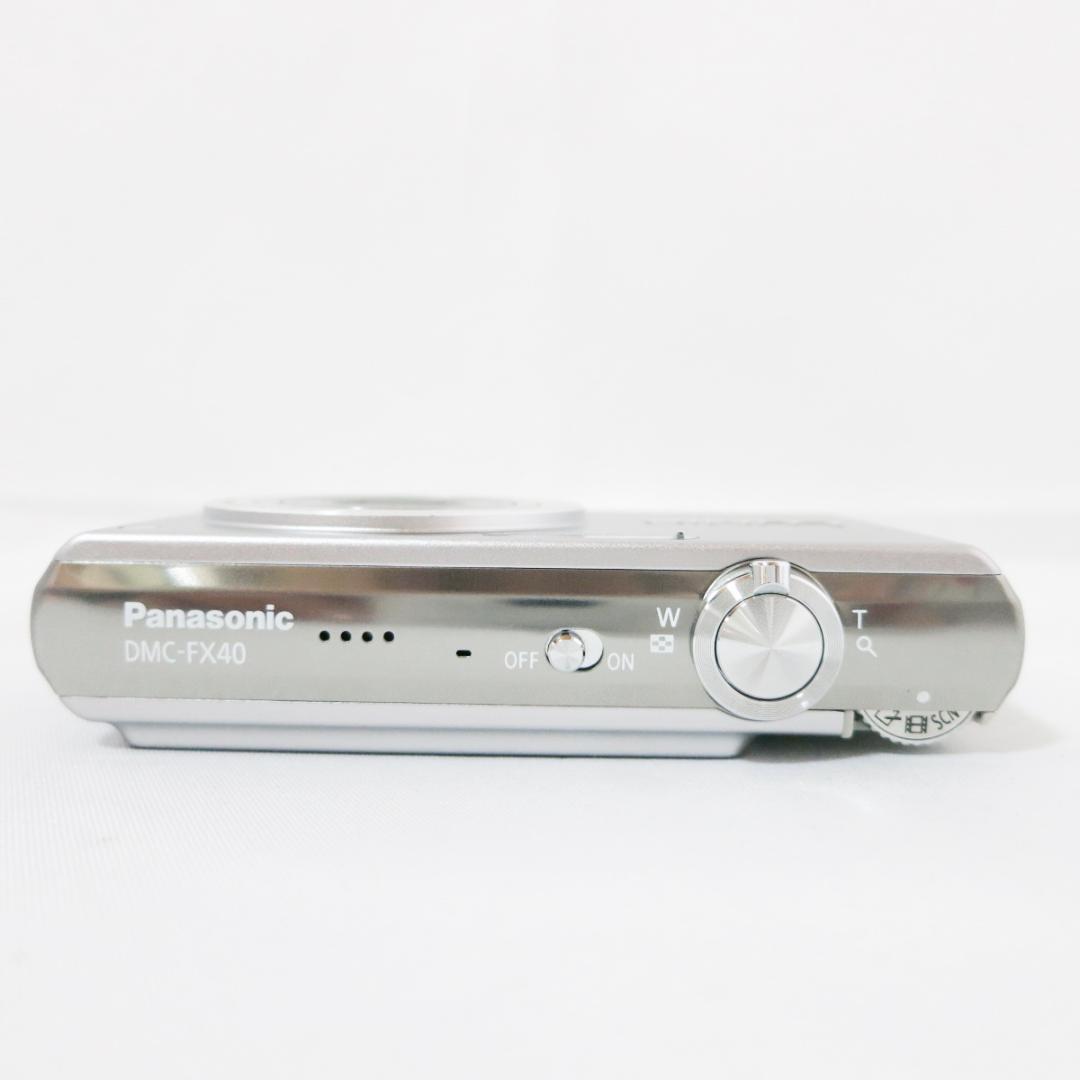 *☆超美品☆★* Panasonic DMC-FX40 シルバー デジタルカメラ