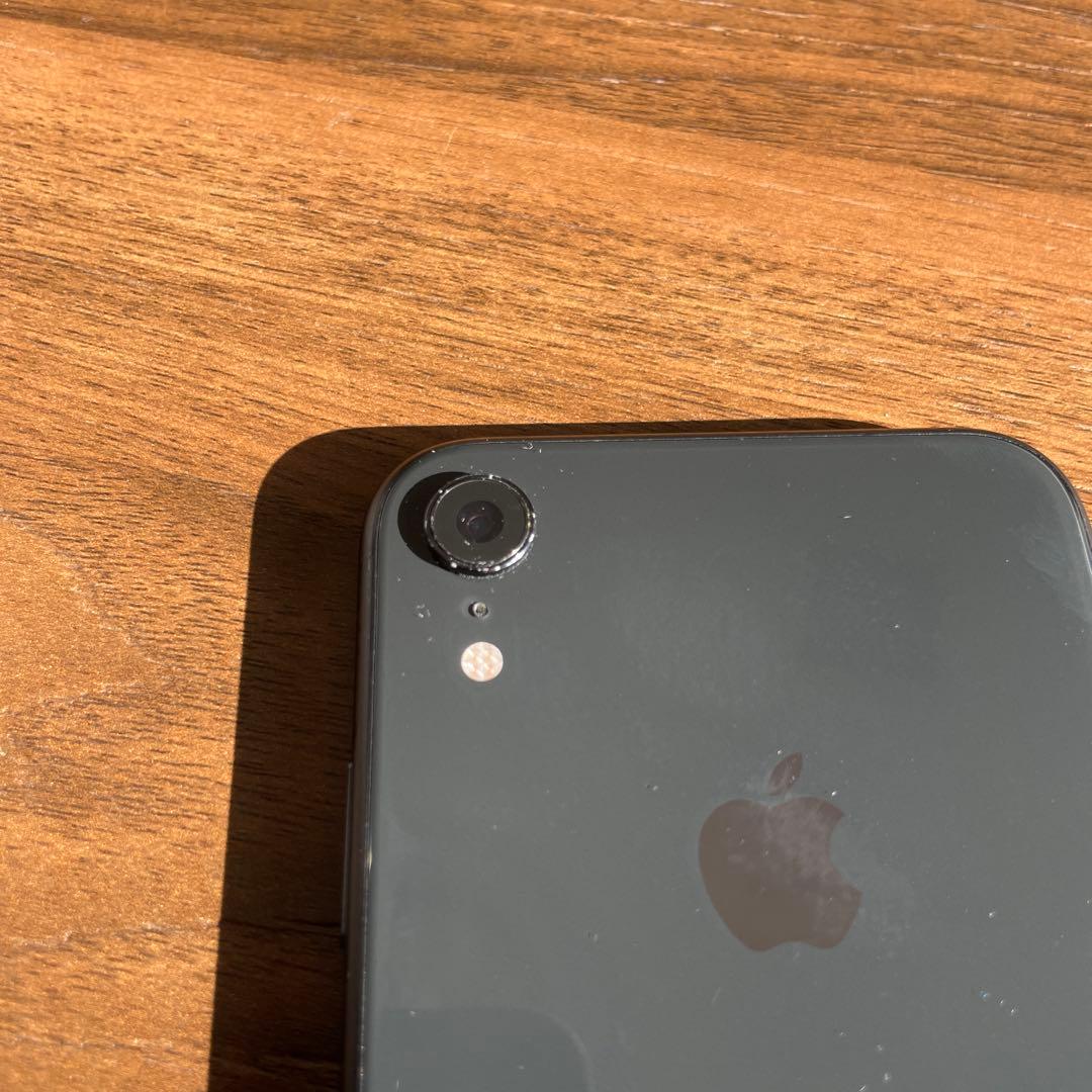 専用　Apple iPhone XR ブラック64GB faceID不可