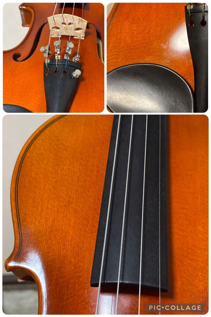 【弦張り替え済み】スズキ　バイオリン　No.200 3/4 2001年