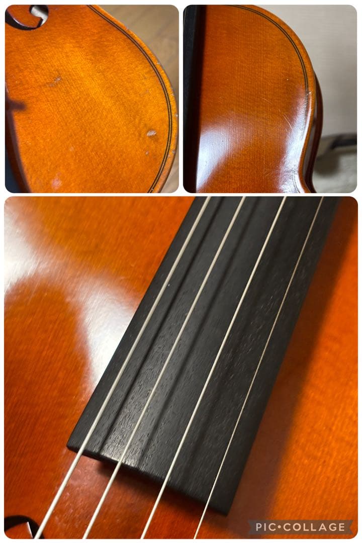 【弦張り替え済み】スズキ　バイオリン　No.200 3/4 2001年