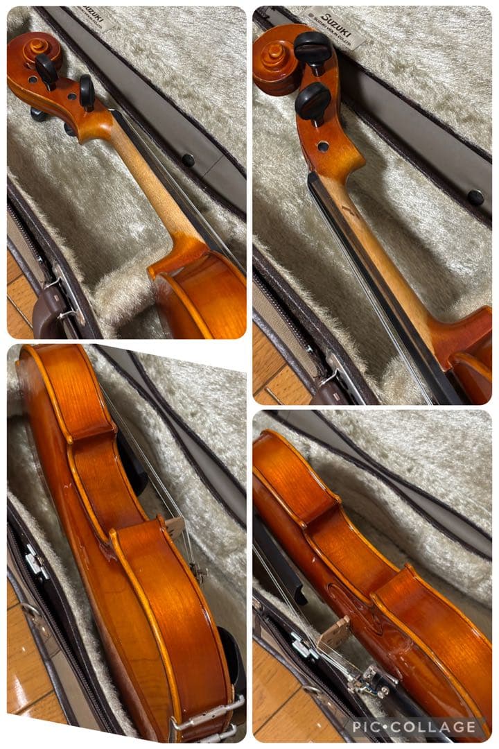 【弦張り替え済み】スズキ　バイオリン　No.200 3/4 2001年