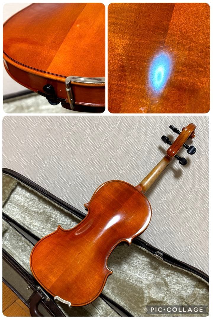 【弦張り替え済み】スズキ　バイオリン　No.200 3/4 2001年