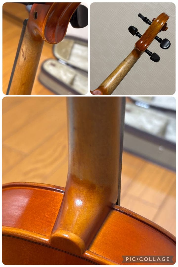 【弦張り替え済み】スズキ　バイオリン　No.200 3/4 2001年