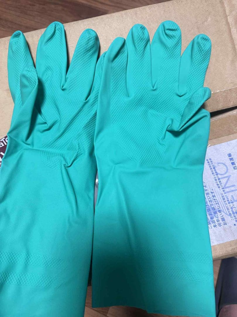 Ansell AlphaTec Solvex 37-176 ゴム手袋 144ペア