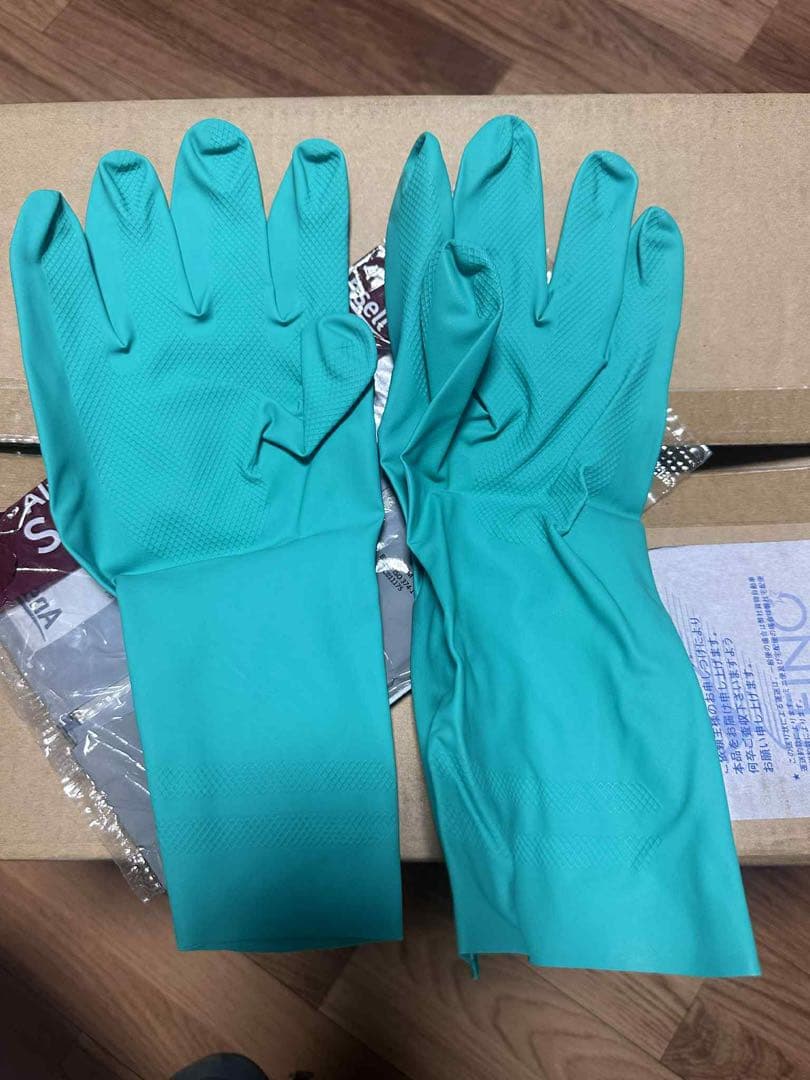 Ansell AlphaTec Solvex 37-176 ゴム手袋 144ペア