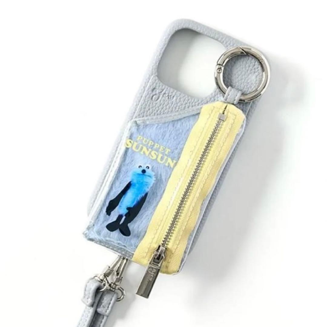 美品 パペットスンスン スマホケース iPhone16pro ajew エジュー