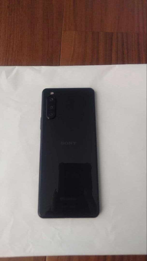 SO-41A Sony Xperia 10 II ブラック ケース付き