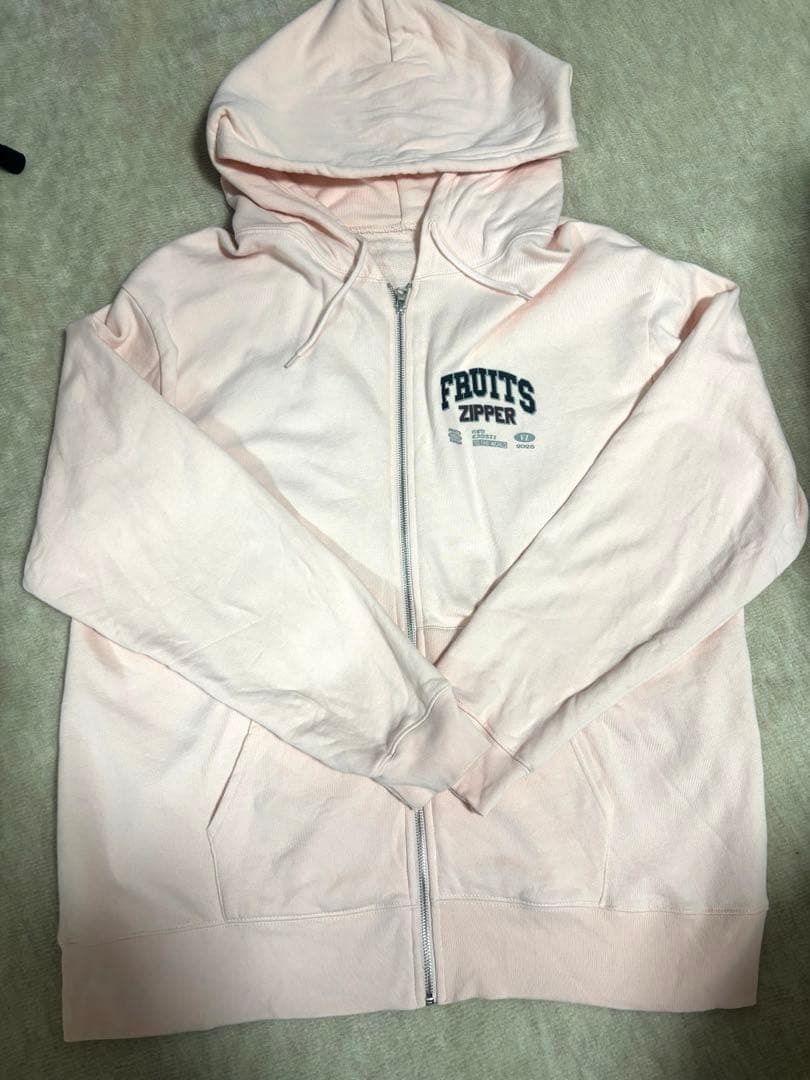 FRUITS ZIPPER OSHI APIパーカー　松本かれん