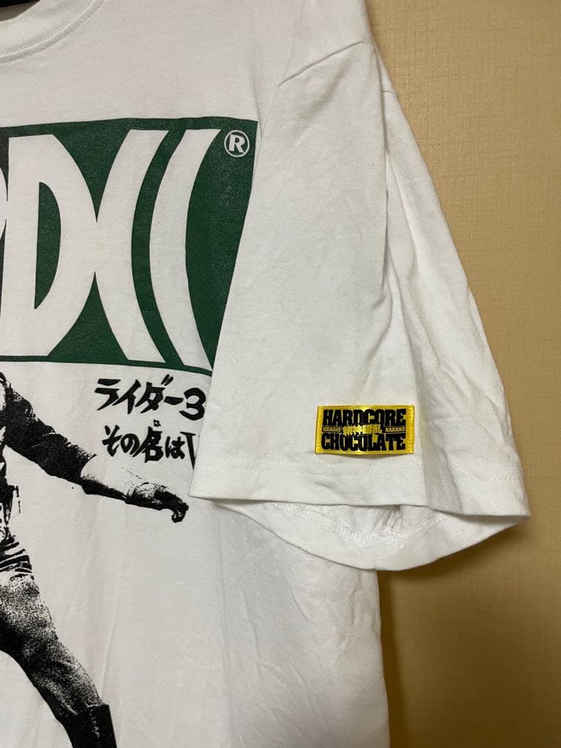 ハードコアチョコレート　Tシャツ　仮面ライダーV3 宮内洋　風見志郎　サイズXL