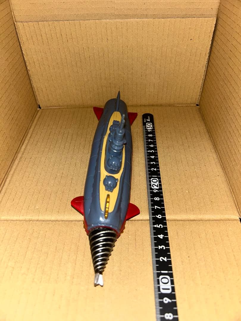 マルサン　轟天号　ソフビ　ゴジラ　海底軍艦