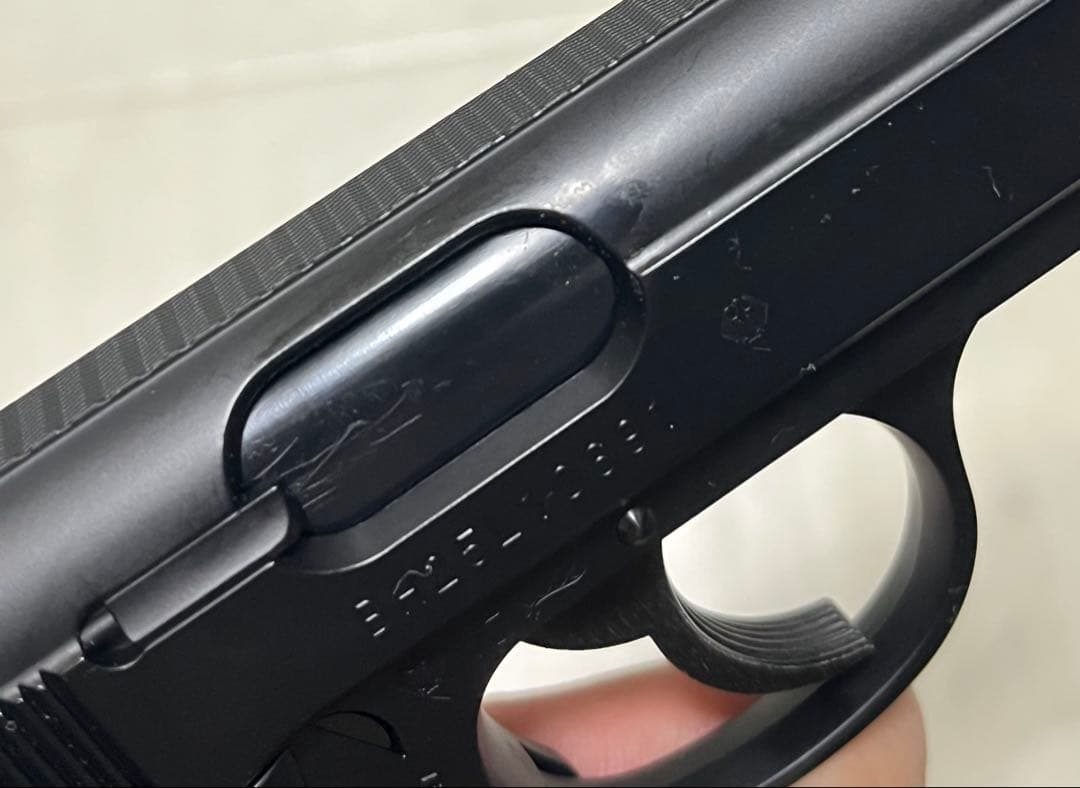 マルゼン ワルサーPP ガスブローバック ブラック