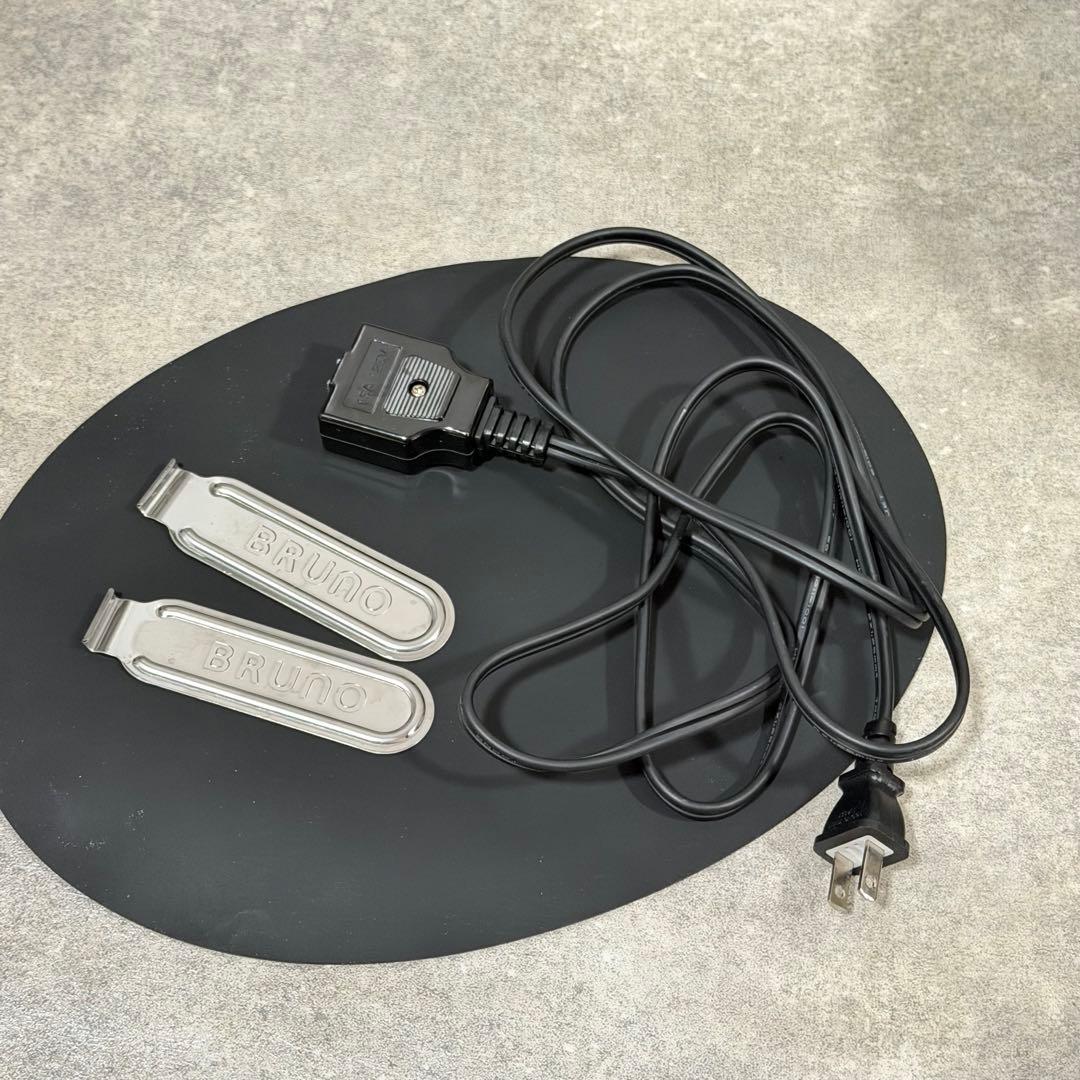 BRUNO オーバルホットプレート たこ焼き 鍋 ホットプレート グレージュ