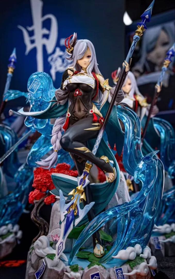 原神 申鶴 Lazydog フィギュア ガレージキット ガレキ スタチュー