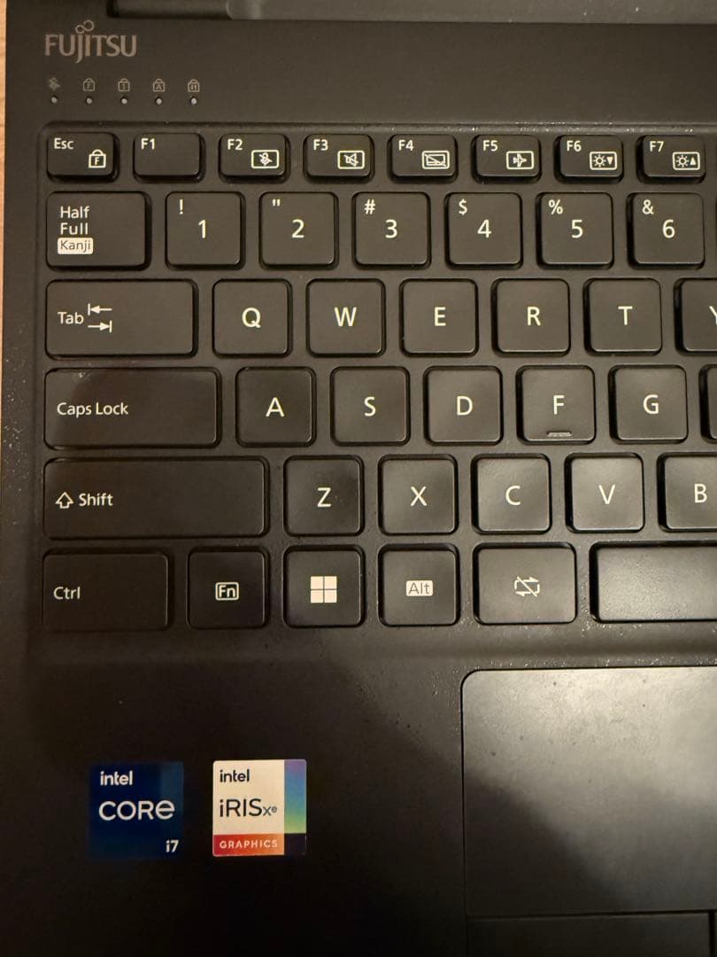 Windowsノート本体 FUJITSU LIFEBOOK WU-X/H1 256GB Core i7