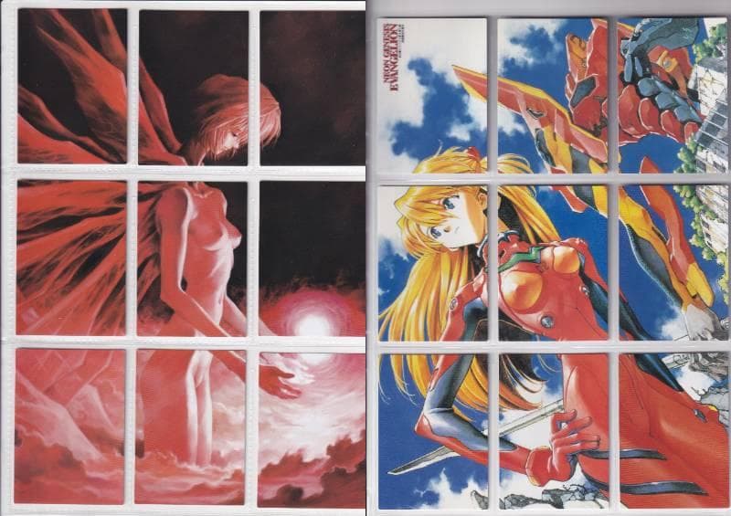 エヴァンゲリオン　カードダスマスターズ参集　全種　特典カード・専用バインダ付