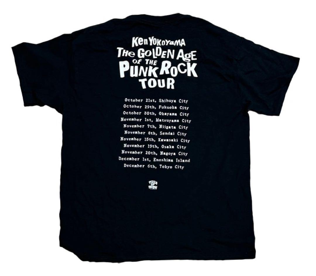 新品KEN YOKOYAMA横山 健『GAOPR』Ｔシャツ黒L ハイスタンダード