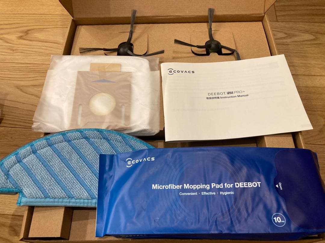 【クリーニング済】ロボット掃除機✨エコバックス ✨DEEBOT N8PRO+