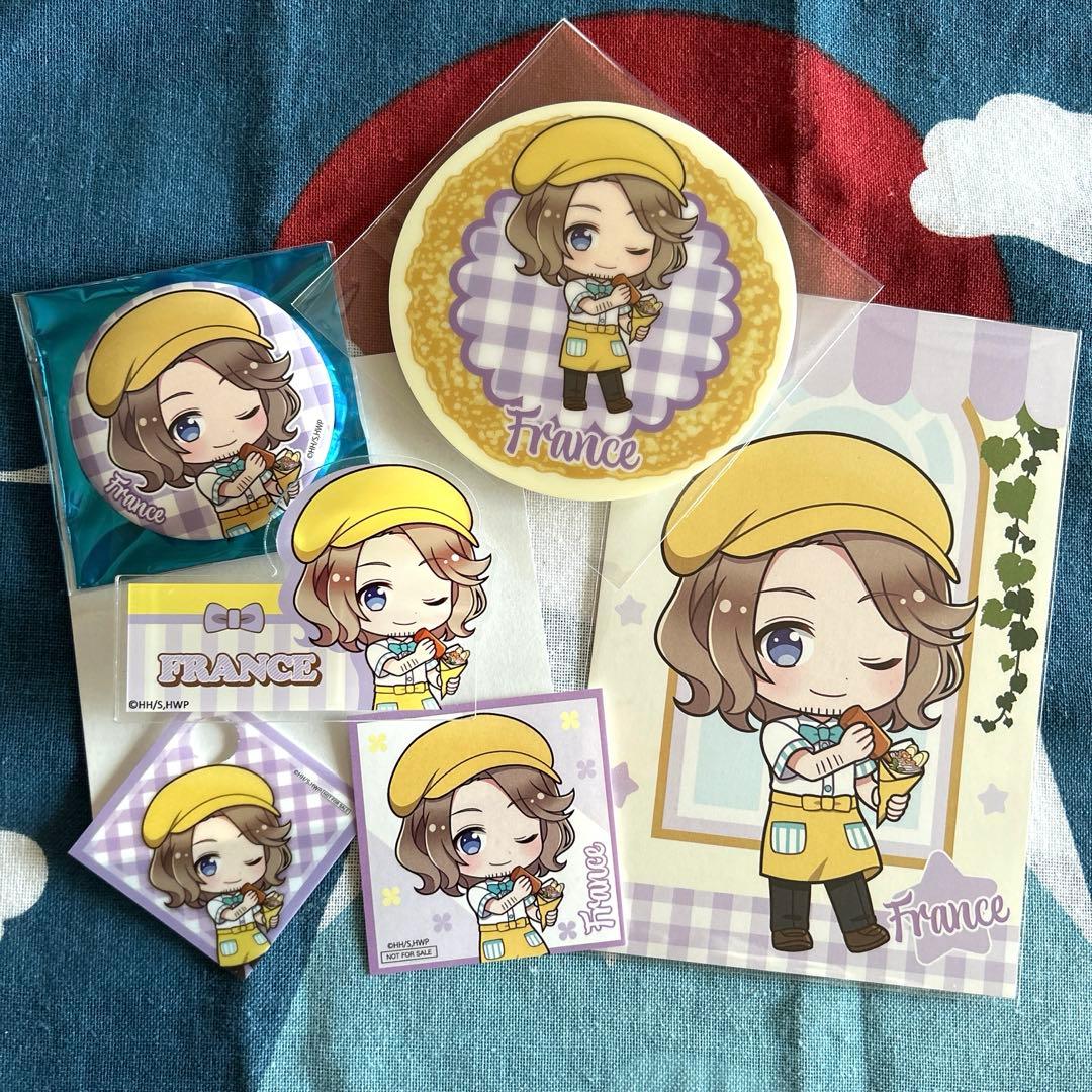 ヘタリアWorld★Stars× AmoCrepe フランス セット