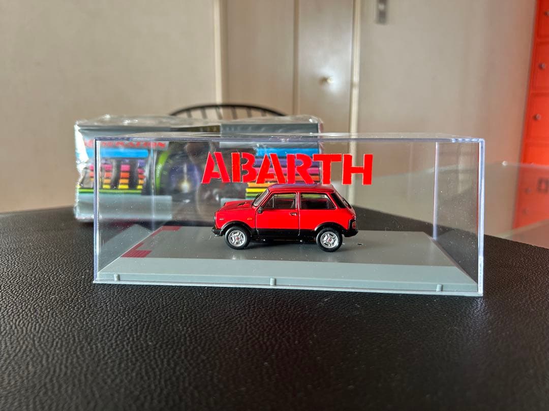 AUTOBIANCHI A112 ABARTH 1979 ミニカー 赤