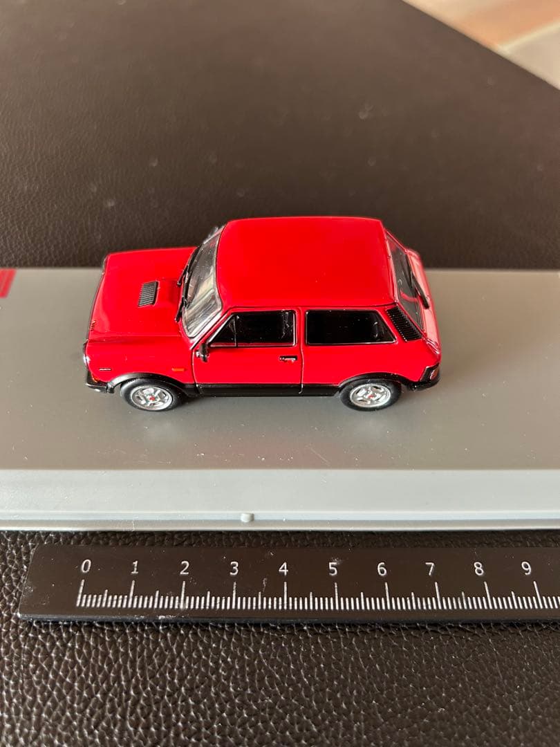 AUTOBIANCHI A112 ABARTH 1979 ミニカー 赤