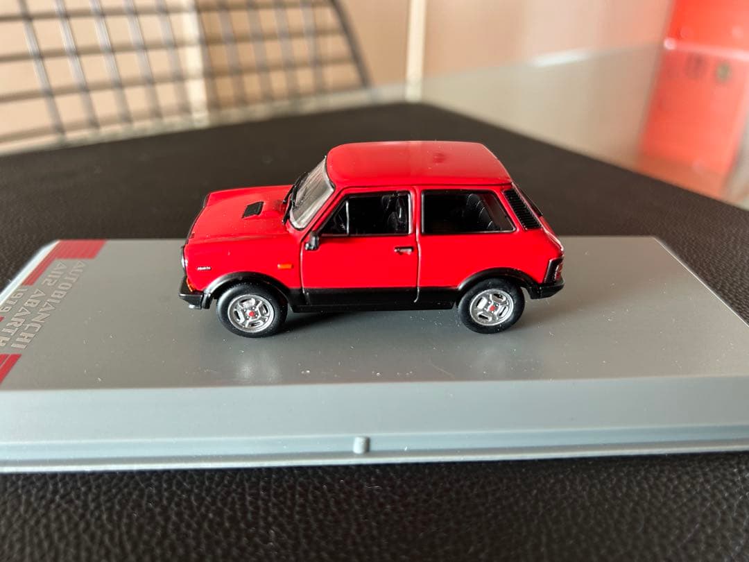 AUTOBIANCHI A112 ABARTH 1979 ミニカー 赤
