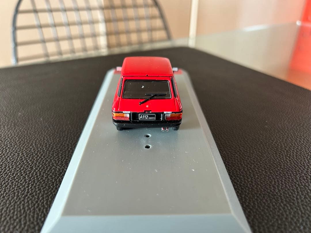 AUTOBIANCHI A112 ABARTH 1979 ミニカー 赤