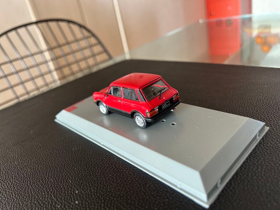AUTOBIANCHI A112 ABARTH 1979 ミニカー 赤