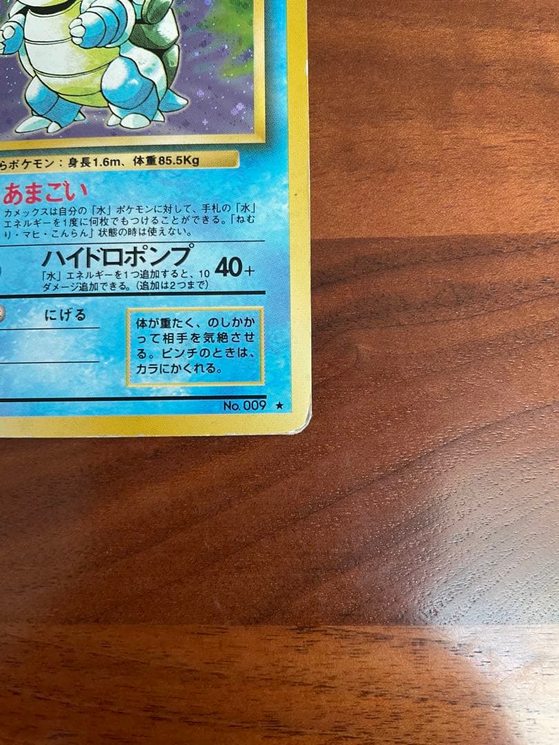 旧裏・御三家 カメックス カメール ゼニガメ ★キラ 初期進化ラインセット
