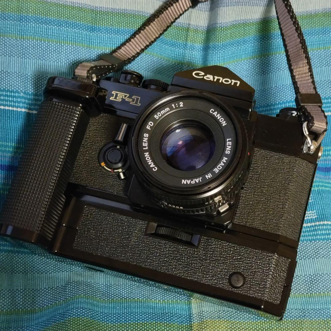 整備済 Canon F-1 フィルム一眼レフカメラ 旧型後期