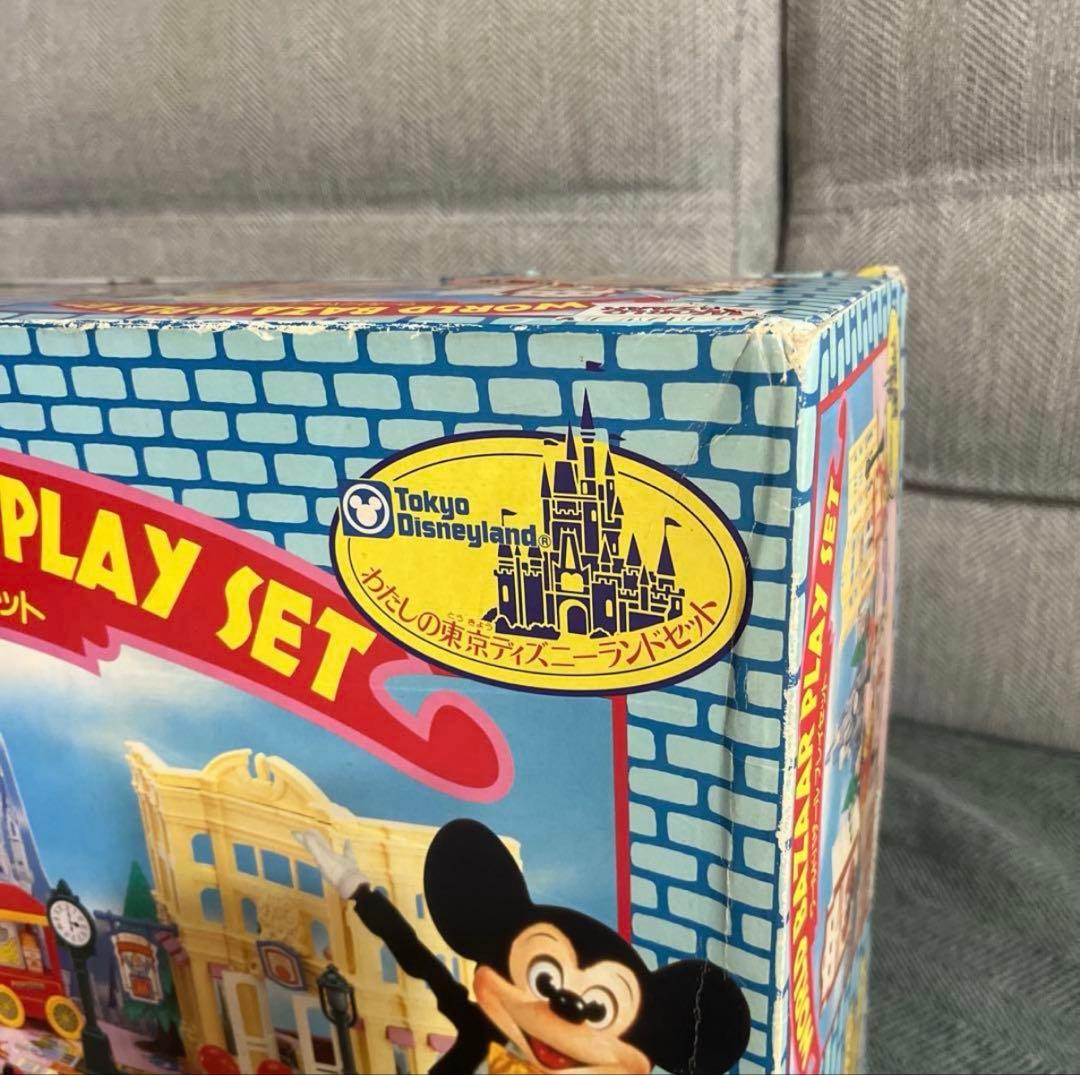 当時もの＊わたしの東京ディズニーランド＊ワールドバザールプレイセット