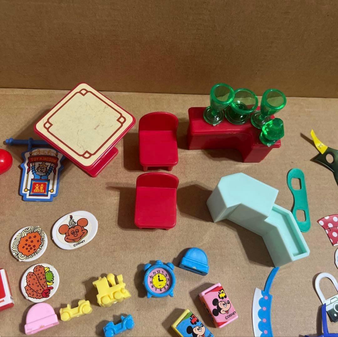 当時もの＊わたしの東京ディズニーランド＊ワールドバザールプレイセット