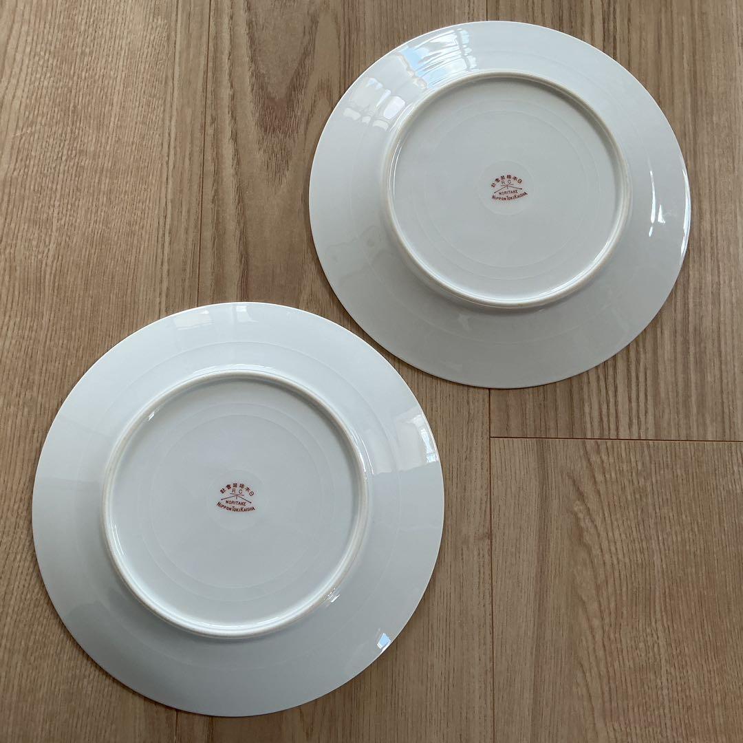 オールドノリタケ　プレート　2枚セット　松葉模様