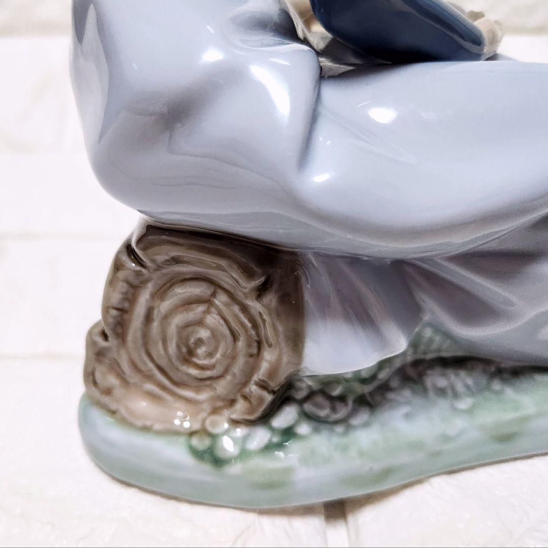 美品LLADRONAOリヤドロナオNo.1026【少女とウサギ】廃版希少品