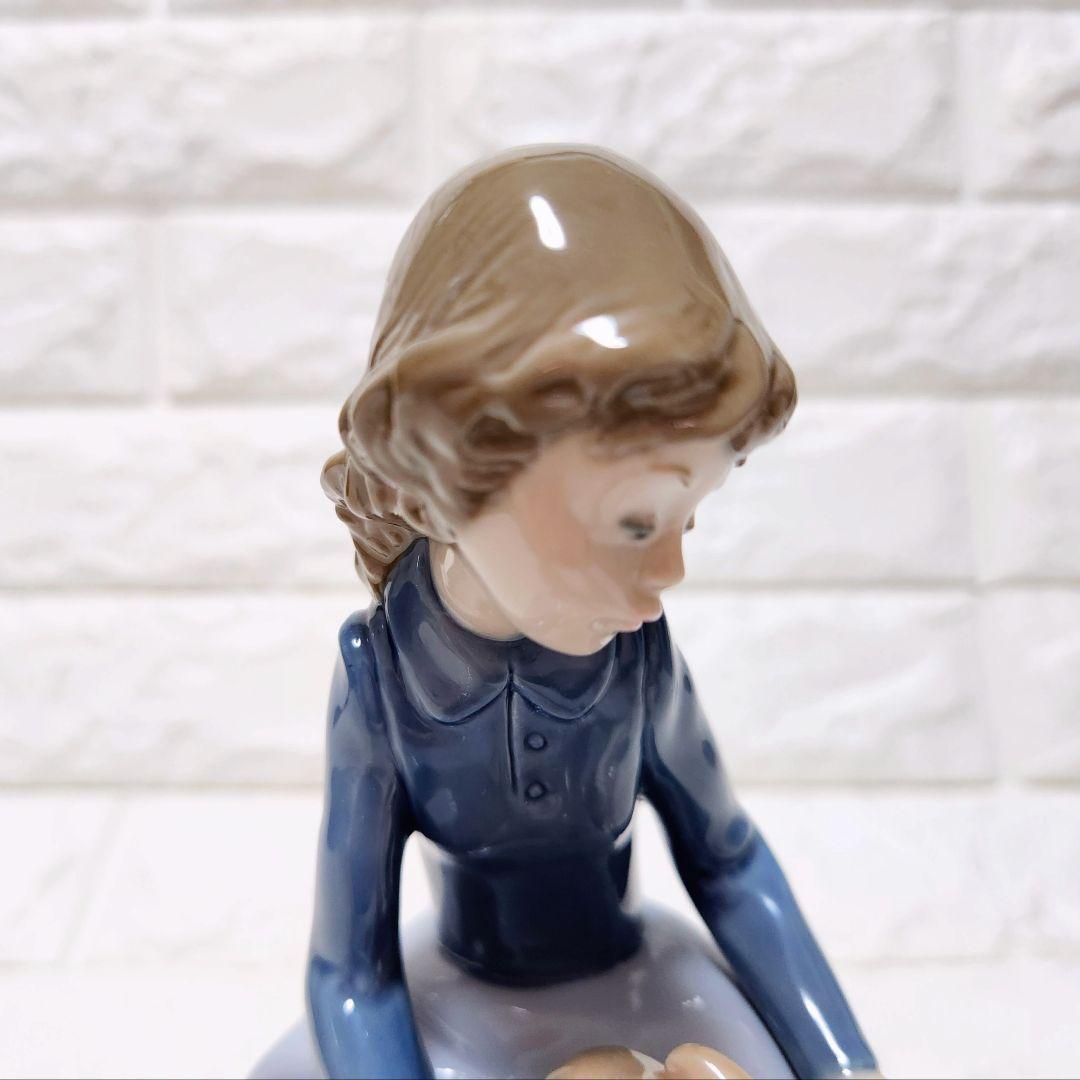 美品LLADRONAOリヤドロナオNo.1026【少女とウサギ】廃版希少品