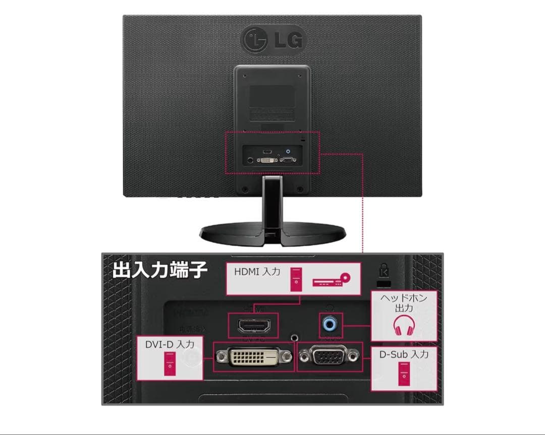 27インチLGモニター フルHD/IPS 27MP38VQ-B